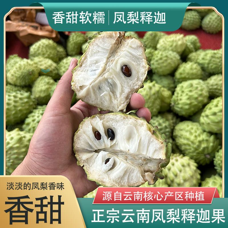 云南凤梨释迦果佛头果新