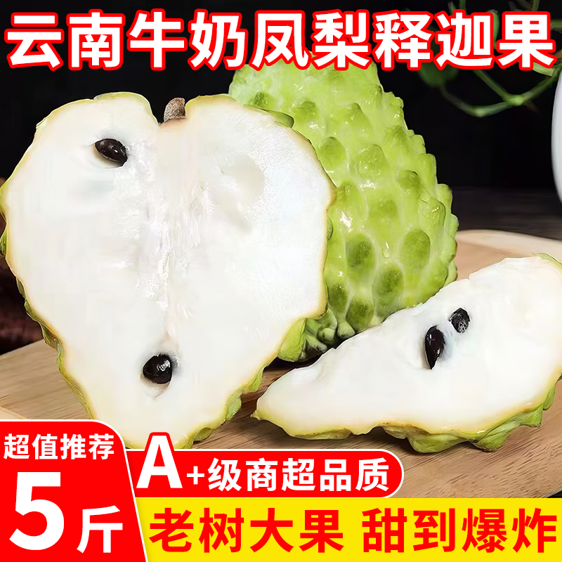 释迦果新鲜现摘云南热带