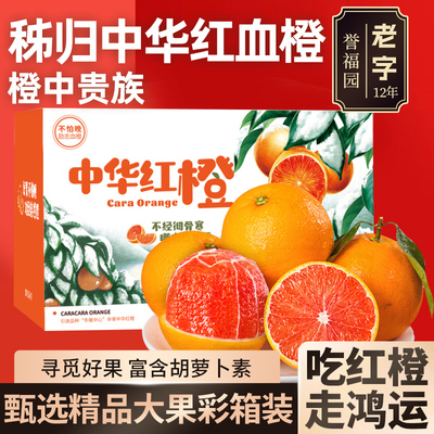 橙意贺岁吃红橙走鸿运