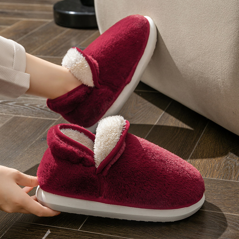 包跟棉拖鞋防滑老年人女款冬季2025新款加厚加绒妈妈保暖棉鞋厚底,居家布艺,居家棉拖/棉鞋,淘宝优惠券,粉丝福利购,淘宝优惠卷