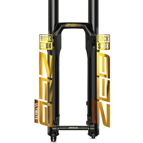 2021rockshox ZEB ULTIMATE前叉贴山地自行车前叉贴纸装饰贴车