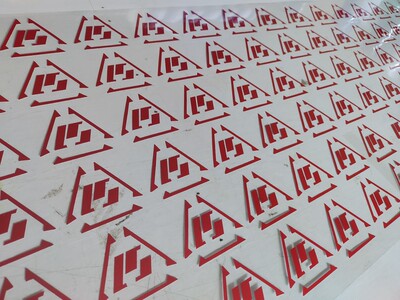 STRIKE INDUSTRIES水弹战术配件汽车工具箱贴纸 头盔防水反光贴花