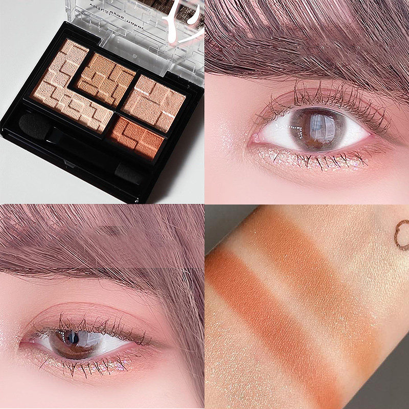 日本KATE凯朵23年春季四色珠光眼影盘GN-1泪袋卧蚕显色GY-1/NL-1