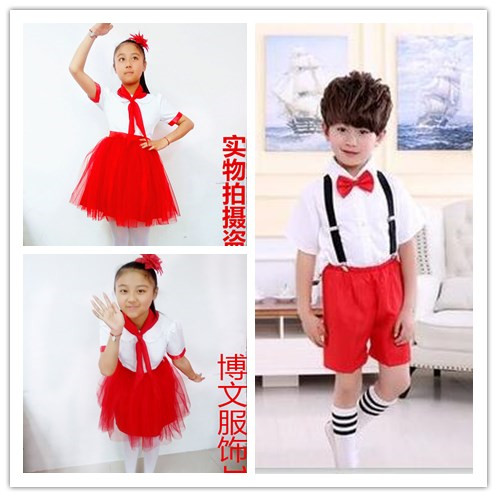 红领巾的骄傲礼服合唱团少儿舞蹈