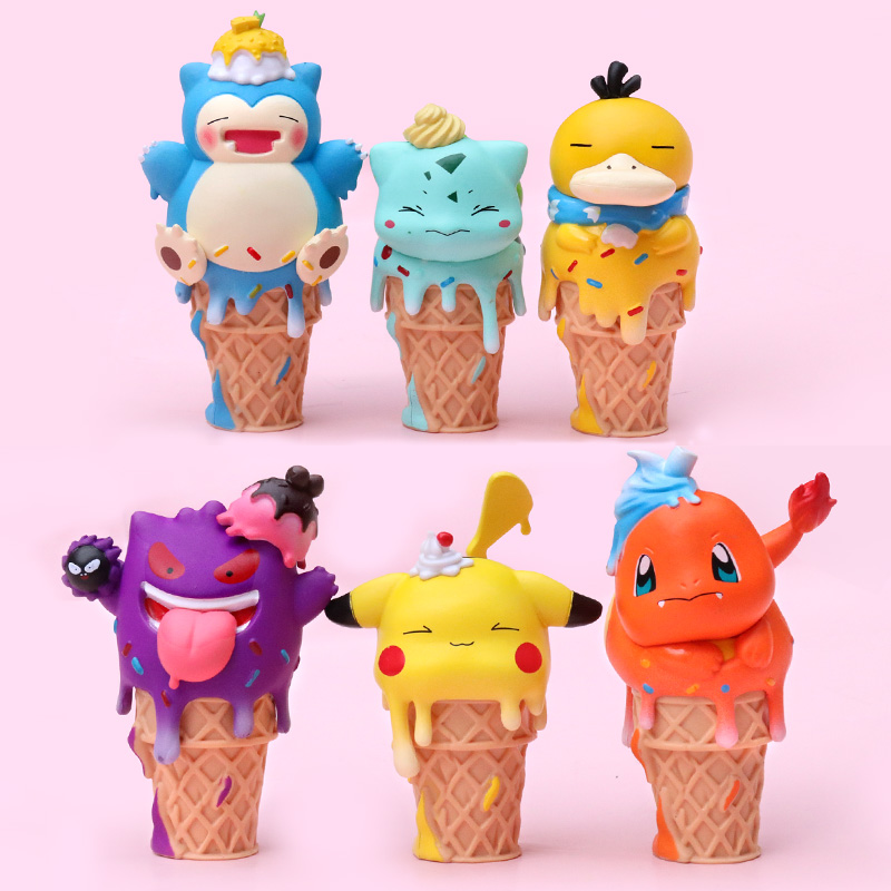 卡通动漫冰淇淋宝贝精灵潮玩盲盒