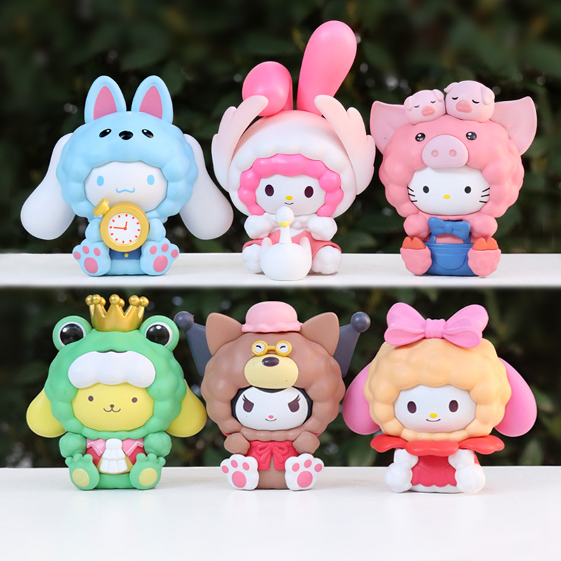 绵羊头美乐蒂童话故事系列手办