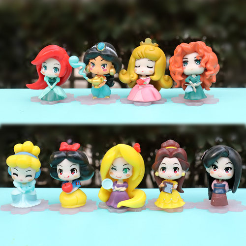 白雪公主美人鱼手办少女心盲盒