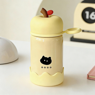 可爱卡通女生316不锈钢小巧便携2025新款 儿童便携迷你口袋保温杯