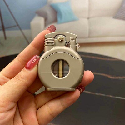 佐罗摇臂透明油仓煤油打火机