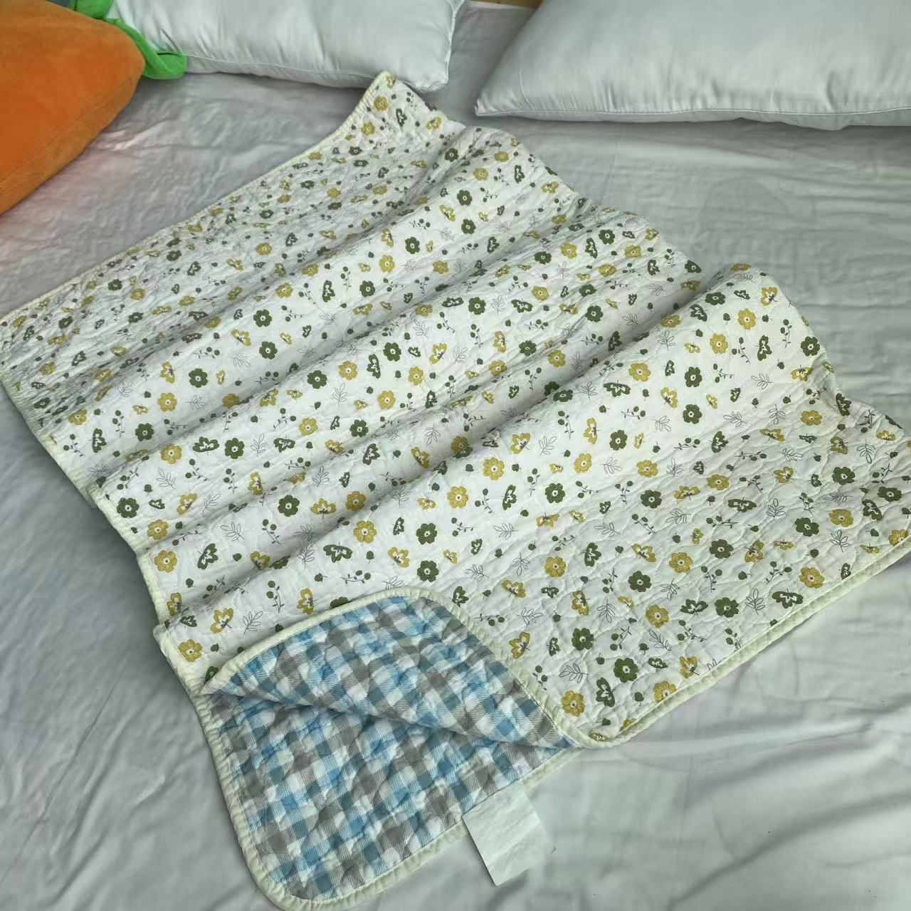 【纯棉】双面100%棉全棉床垫姨妈垫生理期小垫子例假月经期可水洗