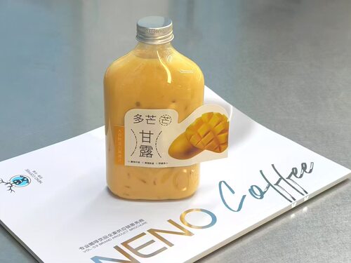 新品二两装玻璃250ml 小酒瓶密封奶茶咖啡果汁饮料自酿白酒空瓶子