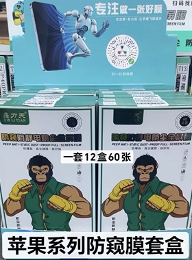 适用苹果17 16  15 17 PRO MAX 14 13 12 11 PRO XS MAX XR 300CC无边框电镀全屏黑边防窥偷窥钢化膜贴膜批发