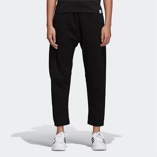Adidas阿迪达斯三叶草XBYO女子舒适透气宽松休闲运动长裤 CV8884