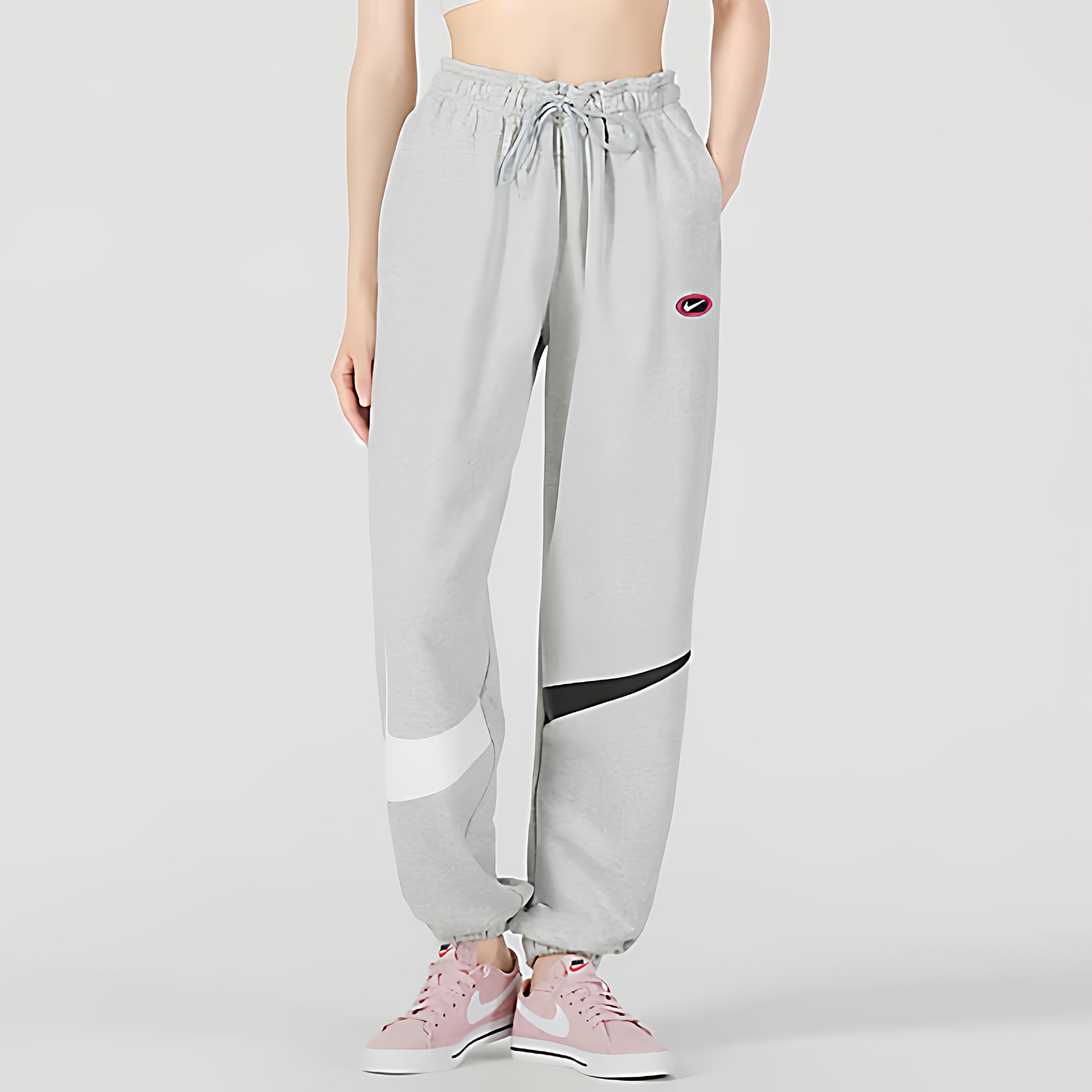 Nike耐克正品【XL码】女士断码秋冬微瑕复古潮流健身运动休闲裤,运动服/休闲服装,运动中长裤／短裤,淘宝优惠券,粉丝福利购,淘宝优惠卷