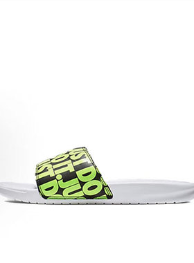 Nike耐克男子轻便防滑透气户外椅子休闲一字拖鞋631261-103