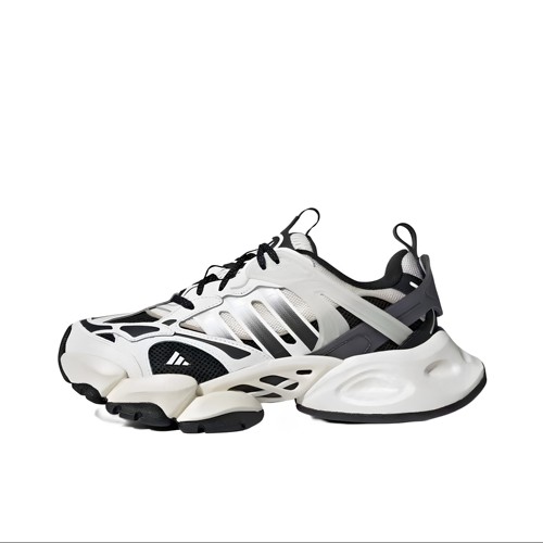 Adidas阿迪达斯XLG Runner Deluxe 赛博耐磨时尚增高运动鞋JR0577