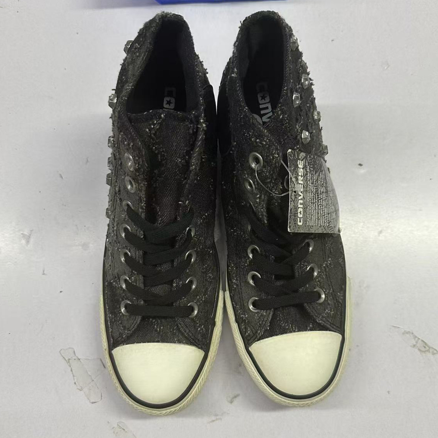 39码Converse匡威女子高帮内增高防滑耐磨休闲板鞋547196C