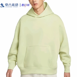 NIKE耐克运动休闲男士薄款套头保暖连帽简约长袖卫衣FZ0745-371
