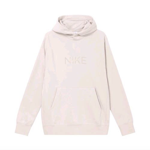 Nike耐克字母印花棉质高能感长袖时尚简约百搭运动卫衣FZ4765-104