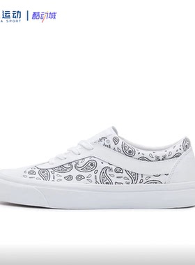 Vans万斯Bold Ni棋盘格腰果花舒适防滑休闲帆布板鞋VN0A3WLP42M