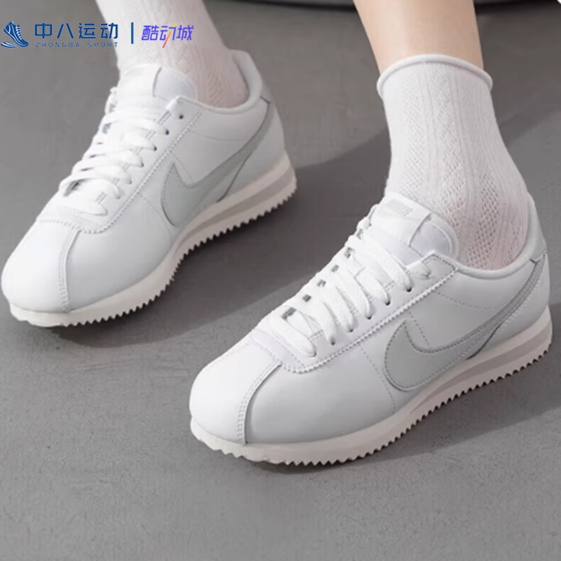 Nike耐克Classic Cortez防滑透气轻便舒适跑鞋阿甘鞋DN1791-106