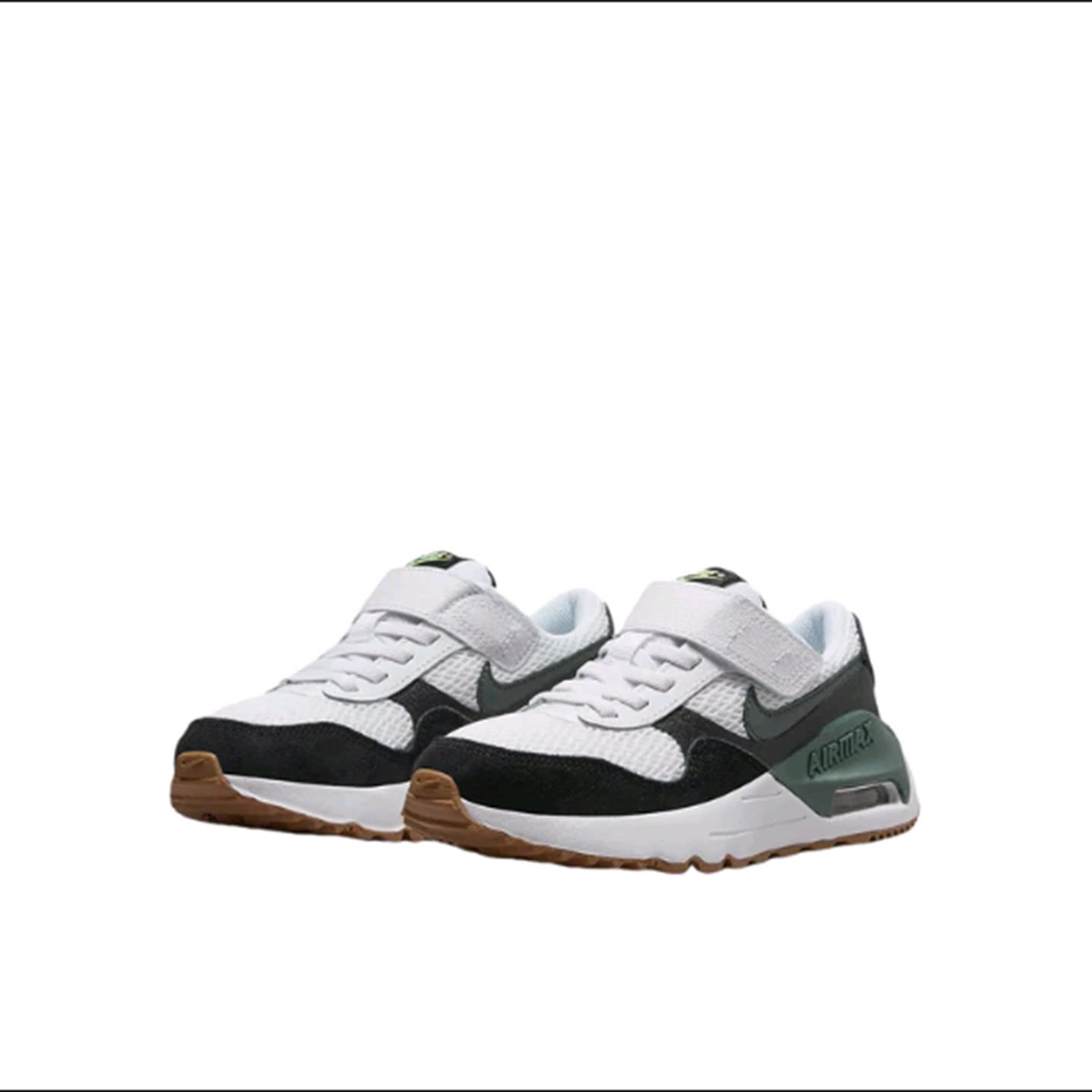 Nike耐克AirMax Systm大童防滑耐磨透气缓震魔术贴童鞋DQ0285-115
