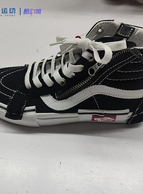 VANS/万斯女春秋款中帮黑色百搭潮流舒适运动帆布鞋VN0A3WM16BT