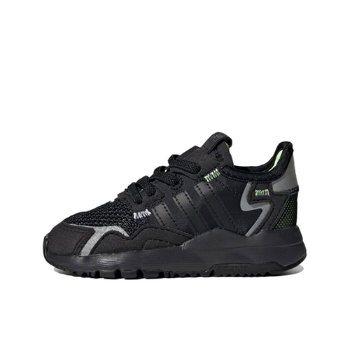 Adidas阿迪达斯儿童防滑缓震透气网面休闲低帮系带潮流童鞋EE6492