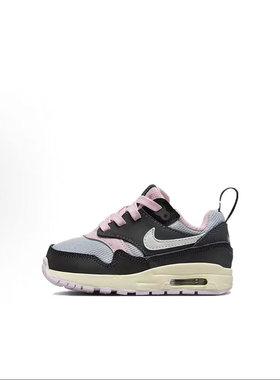 23.5Nike耐克Air Max1正品婴童低帮新款休闲一脚蹬童鞋DZ3309-004