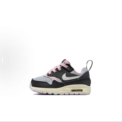 23.5Nike耐克Air Max1正品婴童低帮新款休闲一脚蹬童鞋DZ3309-004