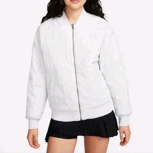 Nike耐克【S码】女款简约时尚百搭户外潮流运动休闲卫衣外套棉服