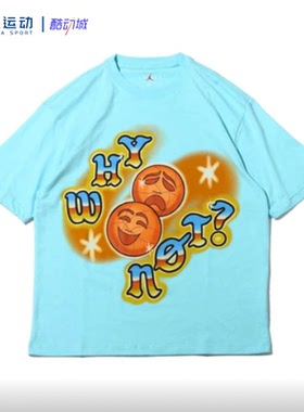 Nike耐克 Jordan Brand 男子圆领运动休闲短袖T恤 DO2506-482-734