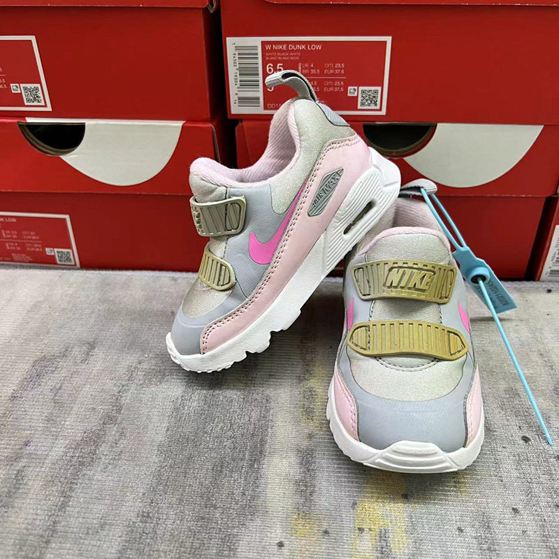 Nike耐克【25码】儿童瑕疵防滑耐磨轻运动防踢学步一脚蹬休闲童鞋