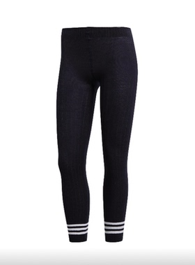 Adidas阿迪达斯舒适透气女子运动健身跑步训练紧身休闲裤 BR9623