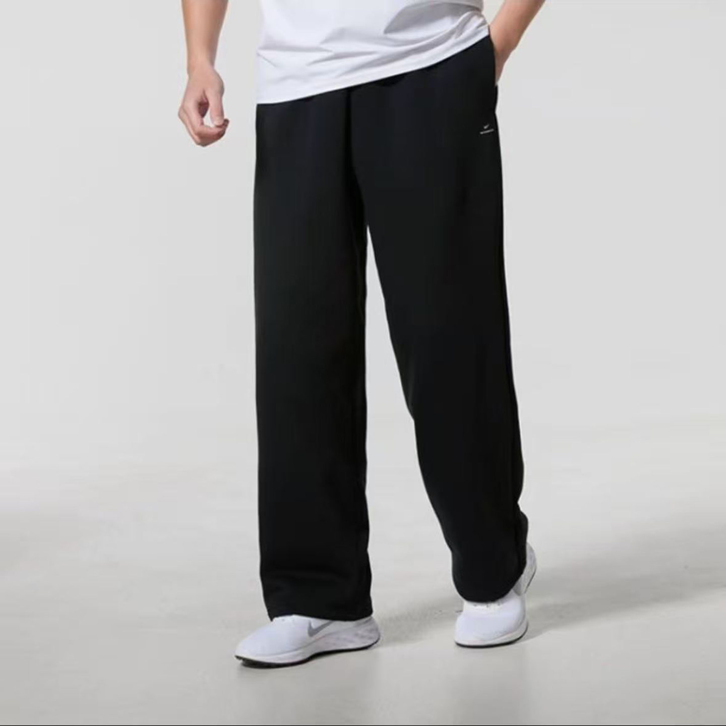 Nike耐克男子直筒系带加绒舒适保暖百搭运动休闲长裤IM6334-010