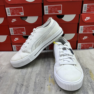 383865 Puma彪马Ever Better实拍复古轻便浅色防滑耐磨休闲板鞋