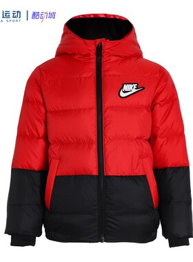 Nike耐克【4码98-104cm】儿童秋冬保暖百搭潮流正品卫衣卫裤棉服