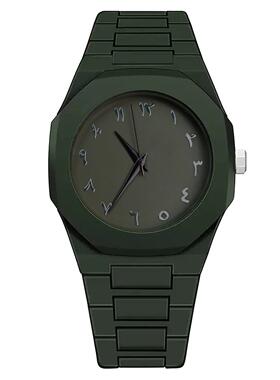 亚马逊热卖石英手表男女中性休闲简约防水手表东南亚欧美流行腕表