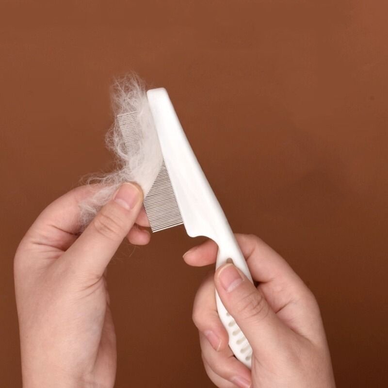 宠物猫咪狗狗嘴毛梳密齿小排梳清理脸部针梳跳蚤梳子