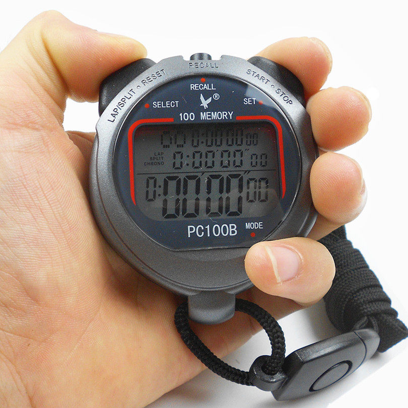 秒表计时器天福pc100b体育训练