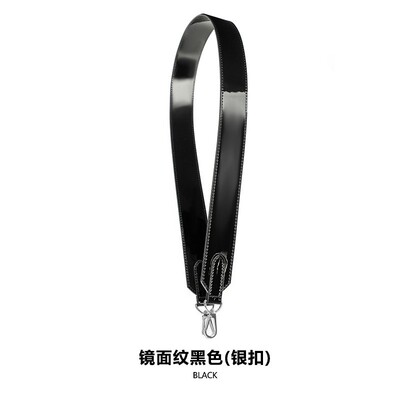 适用改造蔻驰亮漆皮法棍包宽肩带juliet替换带Teri腋下包带子真皮