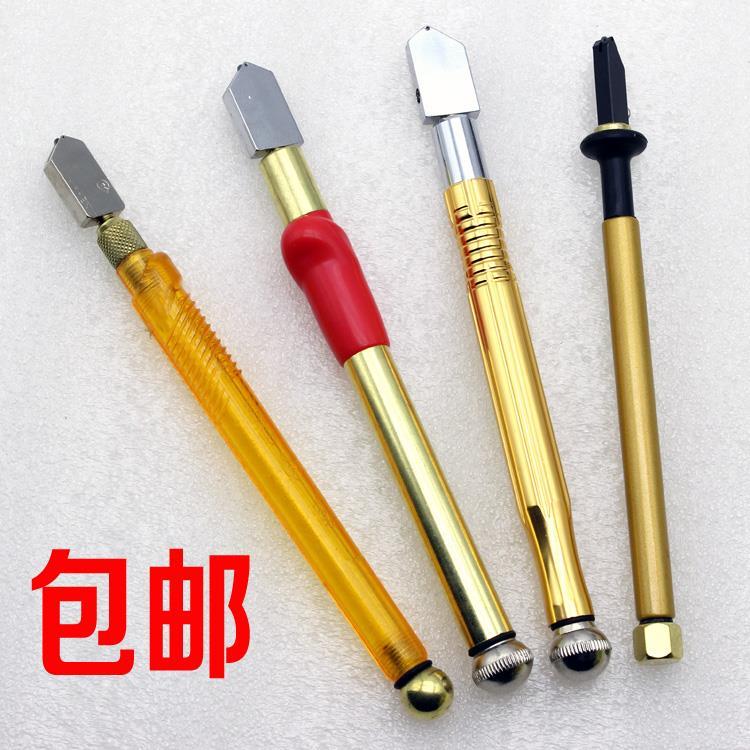 滚轮式直柄玻璃刀 金刚厚石玻璃刀DIY多功能划割瓷砖刀子图片