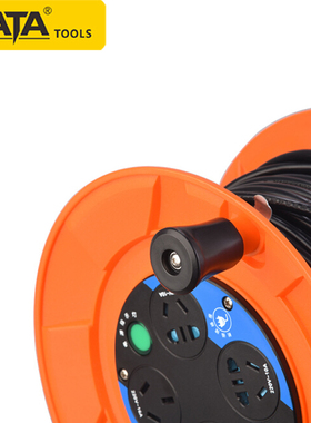 锴达 KATA 30米50米移动电缆盘电线盘3*1平方卷线盘拖线盘KT82205