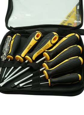 锴达 KATA 8件套螺丝刀螺丝批起子改锥套装手动工具 KT60208