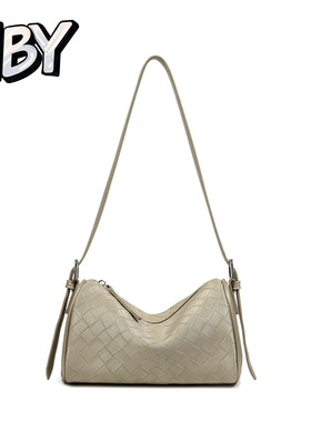 NBY原创潮牌小众编织腋下包2026年新款亚比Y2K枕头包单肩斜挎包