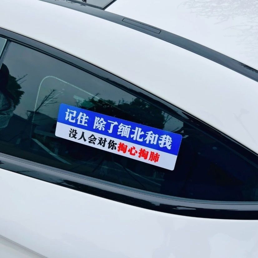 定制车贴记住除了缅甸和我没人会对你掏心掏肺汽车搞笑后窗贴纸画,汽车用品/电子/清洗/改装,汽车装饰贴/反光贴,淘宝优惠券,粉丝福利购,淘宝优惠卷