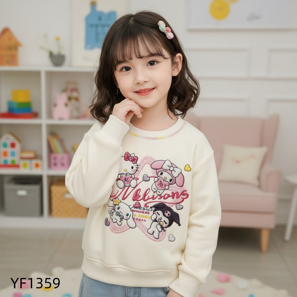 【鹿儿岛专属】【500g】25爆秋冬加绒保暖马卡龙色系可爱女童卫衣