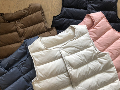 新国标90%绒亲子款宝宝羽绒马甲