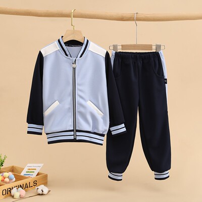 儿童校服春秋套装春秋装幼儿园园服运动服学院风入园照班服