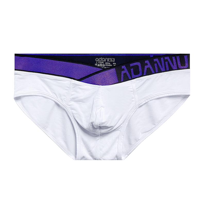 ADANNU男三角内裤镭射渐变腰带莫代尔舒适薄性感低腰时尚运动青年,女士内衣/男士内衣/家居服,男三角内裤,淘宝优惠券,粉丝福利购,淘宝优惠卷